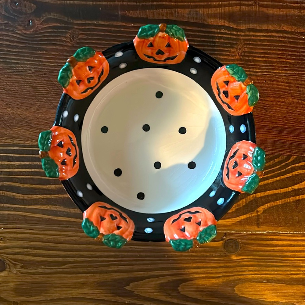 Halloween dish bowl